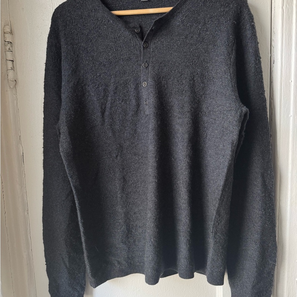 John Varvatos Men's Black Sweater